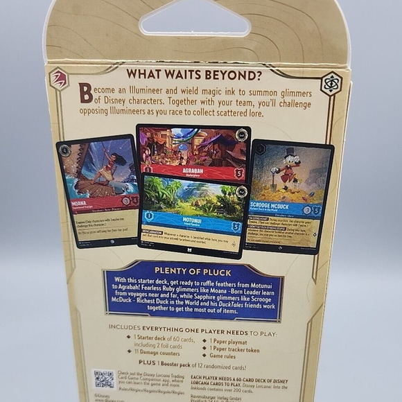 Disney Lorcana Into the Inklands Starter Deck - Moana & Scrooge Factory Sealed - Picture 6 of 9